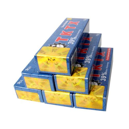 40% TKTX Blue Topical Anesthetic for Tattoos Fast Numb Cream Semi Permanent Skin Body
