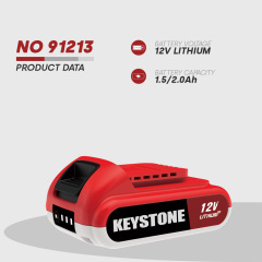 TC 91213 12V 1.5Ah/2.0Ah Battery