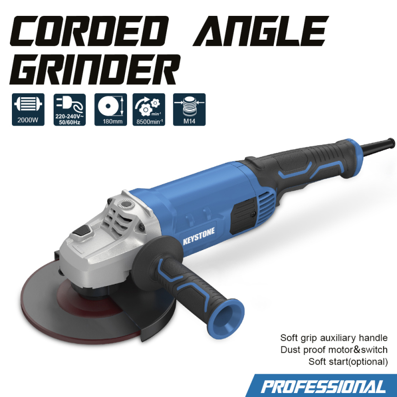 PRO 66506/66609 Corded 7 In. /9 In. Angle Grinder