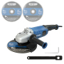 PRO 66608 Corded 9 In. Angle Grinder