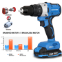 PRO 95701 20V Cordless Brushless 1/2 In. 130N.m Dual Speed Impact Drill (Bare Tool)
