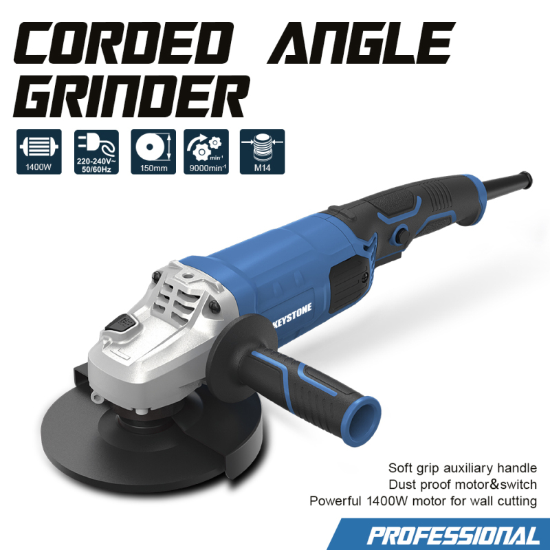 PRO 66402 Corded 6 In. Angle Grinder