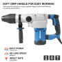 PRO 58303 Corded 12.0J SDS Max Rotary Hammer
