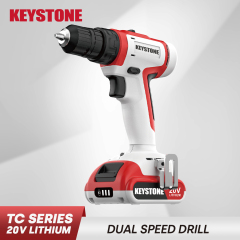 TC 95622 20V Cordless Brushed 3/8 In. Dual Speed Drill (Bare Tool)