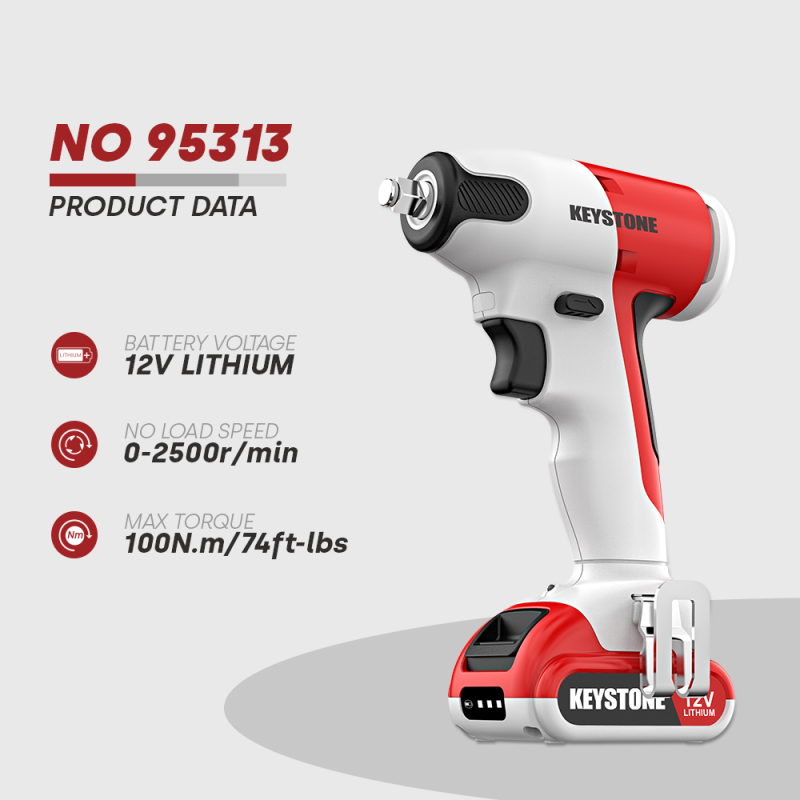 TC 95313 12V Cordless Brushless 3/8 In. Impact Wrench (Bare Tool)