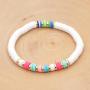 Women Jewelry Disc Beads Summer Beach Boho High Quality Beads African Handmade Stretch Bracelets