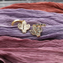 Fashion Micro Paved KC Gold Plated Zircon Cactus Cacti Huggie Earrings Jewelry Gold Earring Pendant Hoop Earrings Women 2021