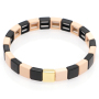 2021 Handmade Custom Luxury Bohemian Alloy Enamel Rainbow Jewelry bangle bracelet for women