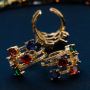 Bohemian Style Friendship Rings Jewelry Women 18K Gold Rings Jewelry 2021
