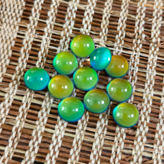 Stock Sale Magic 10MM Round Color Changing Mood Stone Beads for DIY Jewelry