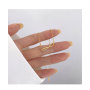 New Fashion Korean Jewelry Thin Chain Delicate Gold Plated Sterling Silver Infinity Pendant Necklace