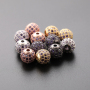 New Design 8MM Zircon Micro Inset Jewelry Beads with Hole