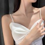 Simple cute women accessories jewelry ins style sweet pearl diamond studded collarbone chain necklace