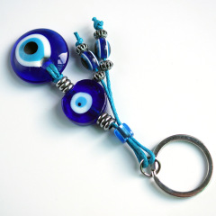 Turkey Greece blue eyes key chain travel souvenirs evil eyes keychain jewelry charm pendant