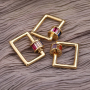 Screw Clasp Climbing Hook Brass Necklace Pendant Jewelry Accessories 2021 Clasps & Hooks WXSQ19359-KC 19*17MM CN;ZHE 2.9g