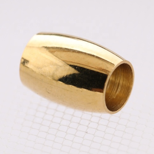 Silver Gold Plated Polished Stainless Steel Bracelet Beads Spacer Charm for Bracelet Making