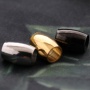 Silver Gold Plated Polished Stainless Steel Bracelet Beads Spacer Charm for Bracelet Making