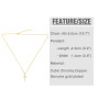 Modern Design Ins Style 18K Gold Simple Short Clavicle Chain Student Versatile Cross Necklace For Girl Gift
