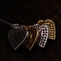 2021 Love Series Copper Zirconium Micro-inlaid New  Small Love Pendant Gift
