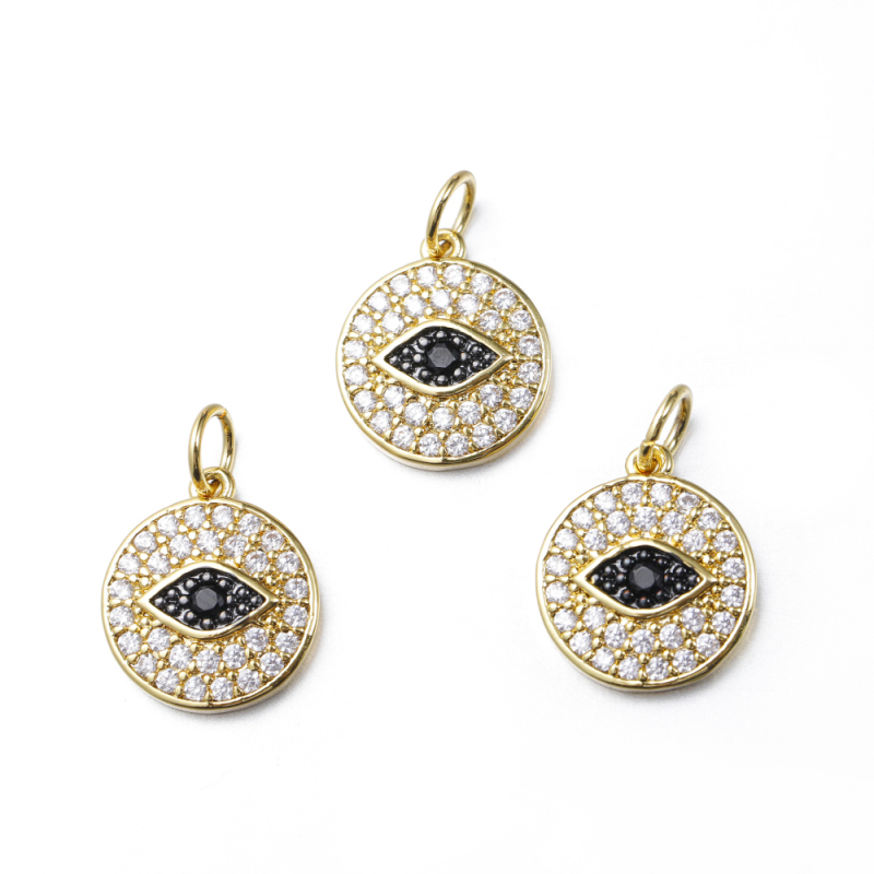 New Design Necklace Jewelry for Womens Wholesale Pendants Devil's Eye Charms for Jewelry Making