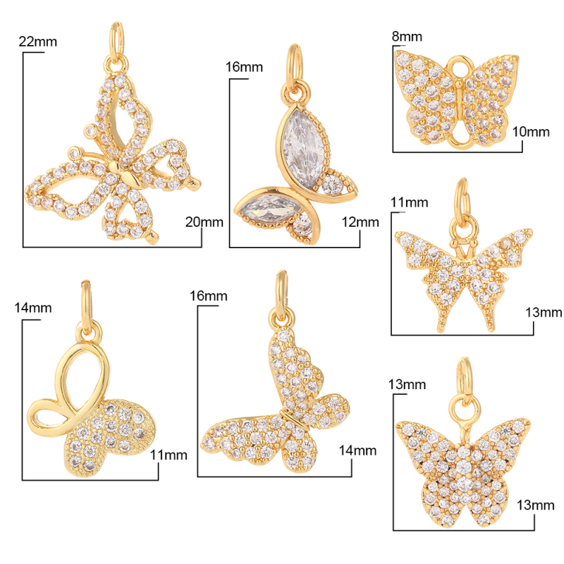 Wholesale Fashion Earrings Design Women Handmade Jewelry Plating Zircon Bracelets Necklaces Making Accessories