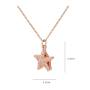 Clavicle Chain Starfish Necklace Stainless Steel Sea Star Pearl Necklace For Women Jewelry