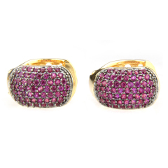 New Fashion Classic Design Micro Pave Copper Clip on Earrings for Women Gift