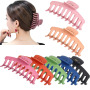Fashion 11cm large grasping clip set acrylic hair grasping summer bath hair ornaments ladies coiled hair claw for women