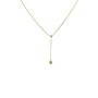 New Product Gold Silver Plated Simple Women's 925 Sterling Silver Jewelry Girls Chain Necklace