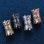 New Trendy 4 Colors Crown Shape Bracelet Charms for DIY Jewelry