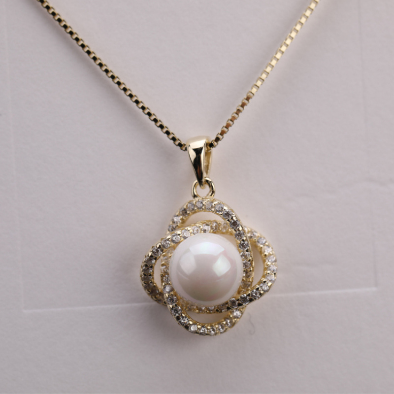2021 The Best Popular  Necklace Special Birthday Gift Necklace Lovely Pearl Gold Necklace