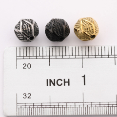 11mm Wholesale DIY Round Stainless Steel Metal Loose Beads for Bracelet Necklace Jewelry Making