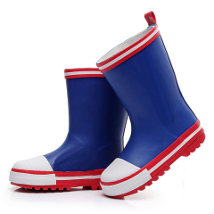 Fashionable Children's Rain Boots Non Slip Four Seasons Boys' and Girls' Rubber Boots