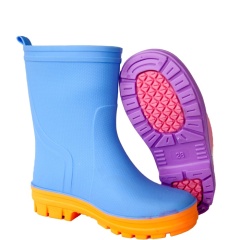 Customized Kids Lightweight TPR Megol Rain Boots Colorful Waterproof Children TPR boots Wholesale