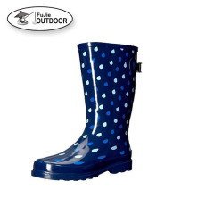 Women's Waterproof Wide Calf Rain Boot