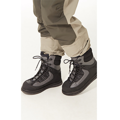 Men's Fishing Hunting Wading Shoes,Anti-Slip Durable Rubber Sole Lightweight Wading Waders Boots