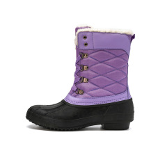 Wholesales Fashion Trend Quilted Warm Winter Boots/Bean Boots For Ladies