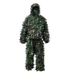 2022 Hybrid Woodland Camouflage Ghillie Suit Lightweight