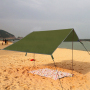 UV 50+ Waterproof Sun shade Sail Canopy Fabric Tarp Rain Fly