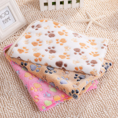 Custom Large Size Pet Blanket Soft Warm Coral Fleece Wholesale Pet Couch Blanket