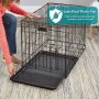 New  Classic Breeding Cage Pets Enhanced Single & Double Door Dog Pet Cage
