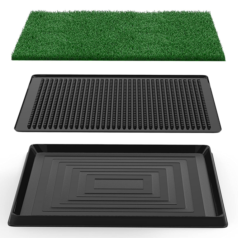Hot Sale Wholesale Small Pet Dog Toilet Pads with artificial turf
