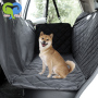High Quality Waterproof Durable Pet Dog Car Rear Seat Cover With Non-slip backing