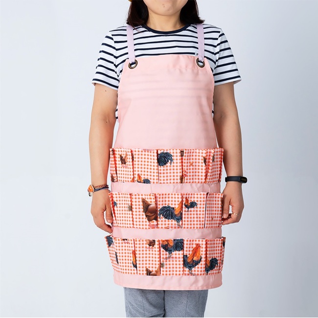 High Quality Kitchen Cooking Canvas Apron with Pockets,Kitchen Apron with Logo