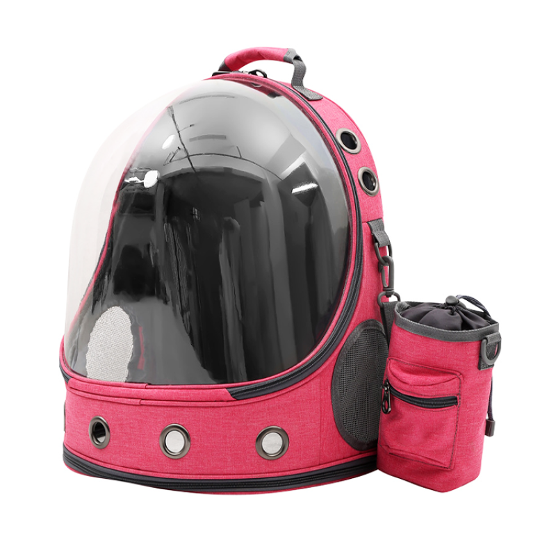 Wholesale Dog backpack Pet Carrier Plastic Dog Cat Travel Crate Bag Hiking and Outdoor Use