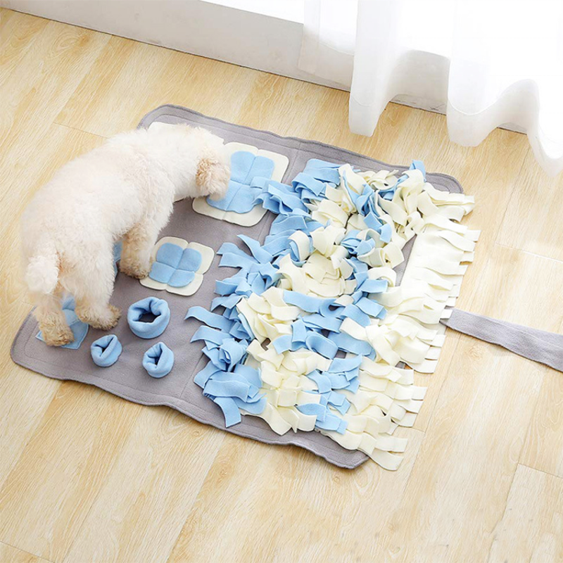 Hot Sell Durable Washable Smell Training Blanket Pet Feeding Snuffle Mat For Dog Cat
