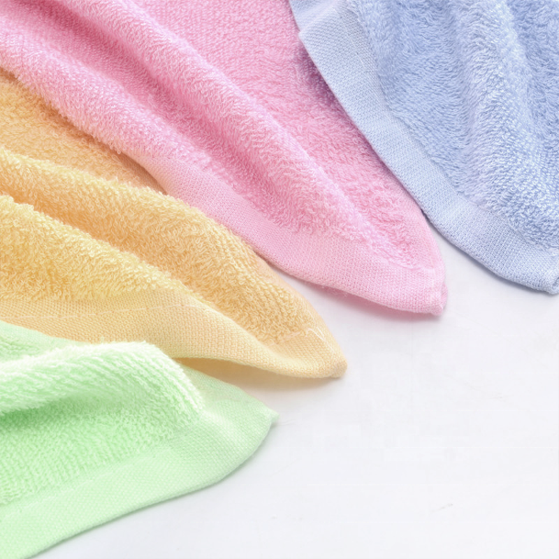 Wholesale Baby Bamboo washcloth Face wash cloth Towel printed Baby Soft Baby Face Towels