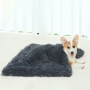 Multicolor Winter Washable Long Plush 80X55cm Warm Pet Sleeping  Blanket