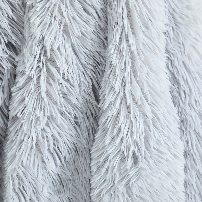 Multicolor Winter Washable Long Plush 80X55cm Warm Pet Sleeping  Blanket