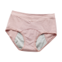 Breathable Women Period Safety Warm Tummy Underwear women menstrual anti-side leakage constraint sanitary pants